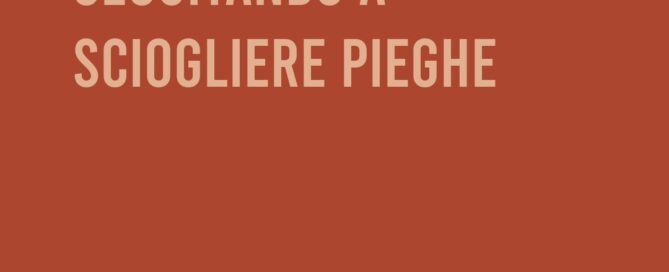 Seguitando a sciogliere piegheieghe