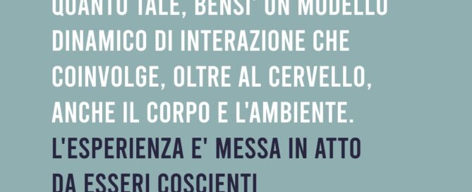 Modelli Dinamici tra Corpo e Mente